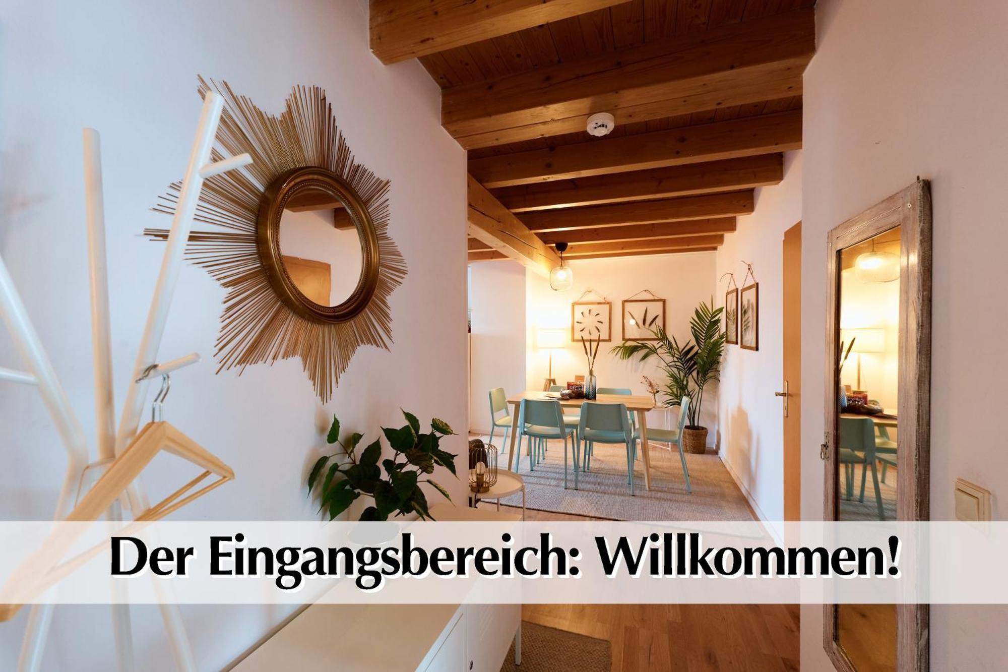 Helle 72Qm Maisonette Wohnung Im Herzen Erfurts Mit Kingsize Bett, Smart-Tv, Etc Bagian luar foto