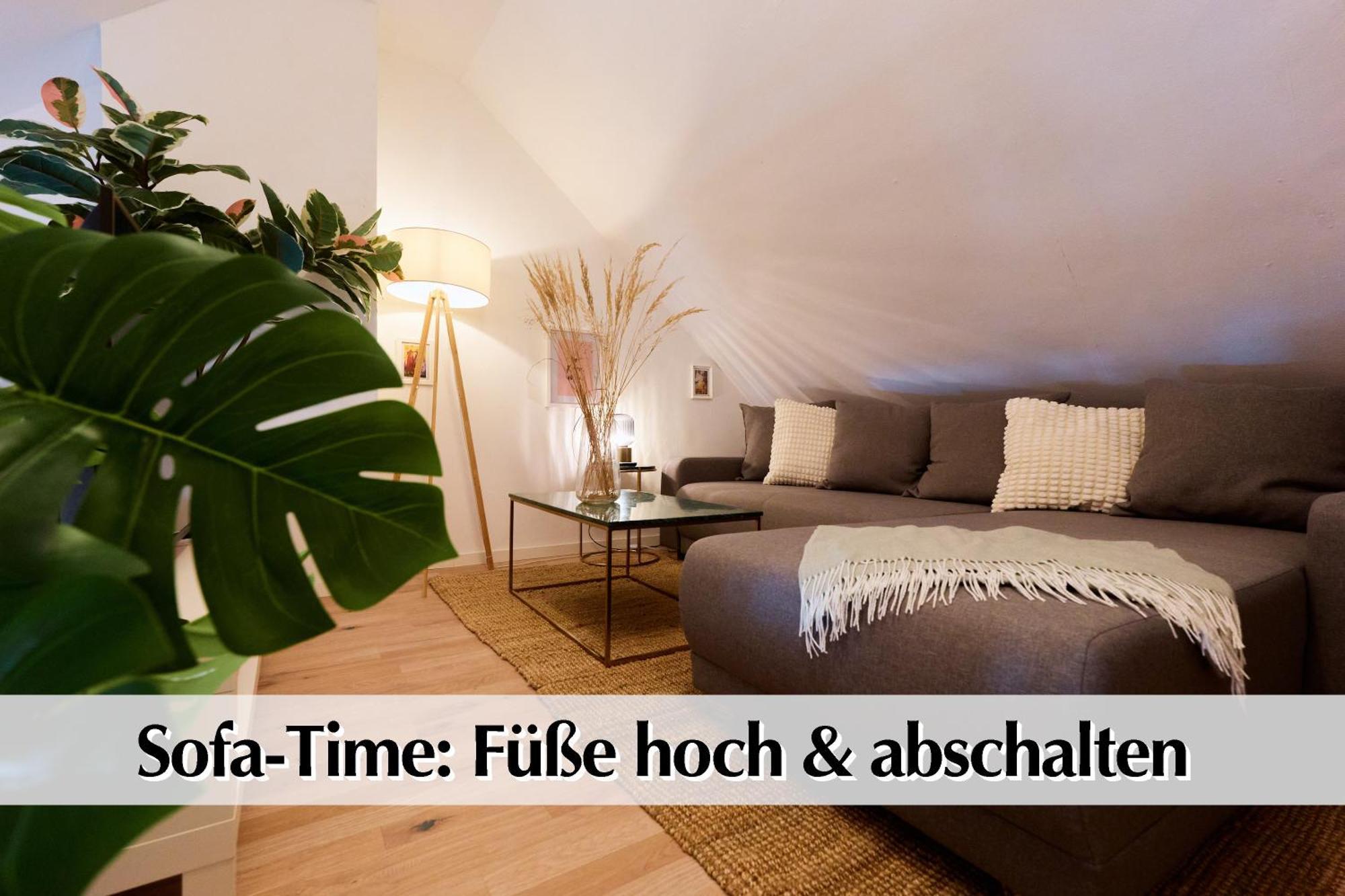 Helle 72Qm Maisonette Wohnung Im Herzen Erfurts Mit Kingsize Bett, Smart-Tv, Etc Bagian luar foto