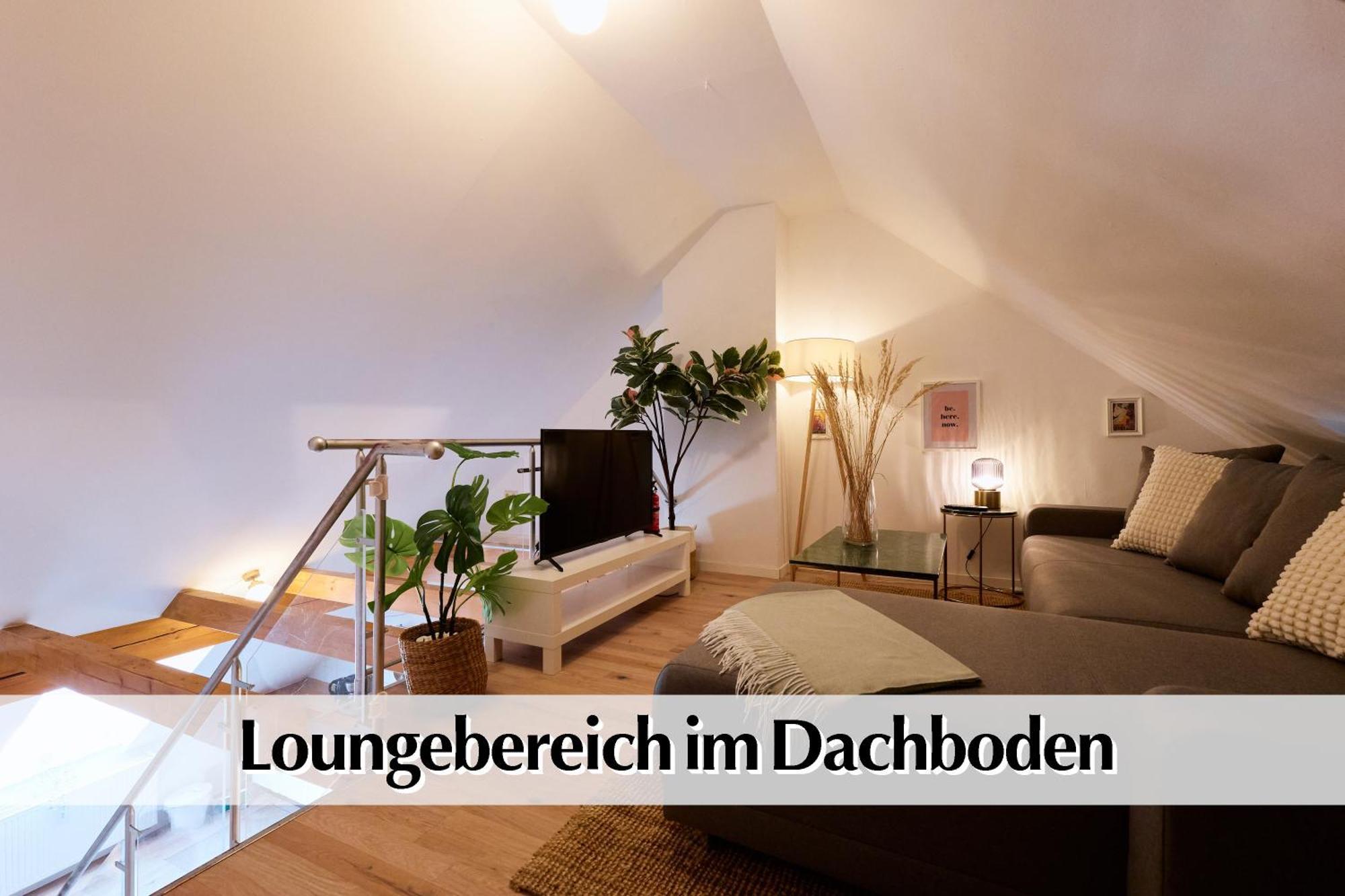 Helle 72Qm Maisonette Wohnung Im Herzen Erfurts Mit Kingsize Bett, Smart-Tv, Etc Bagian luar foto